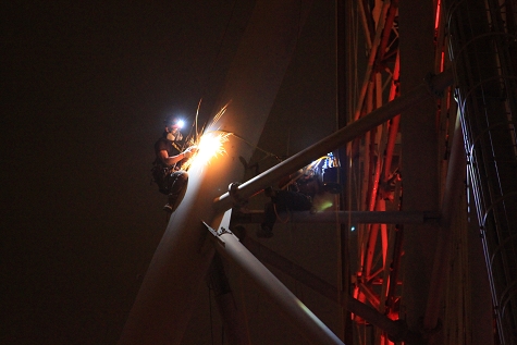 鋼構結構除鏽、浪板修繕