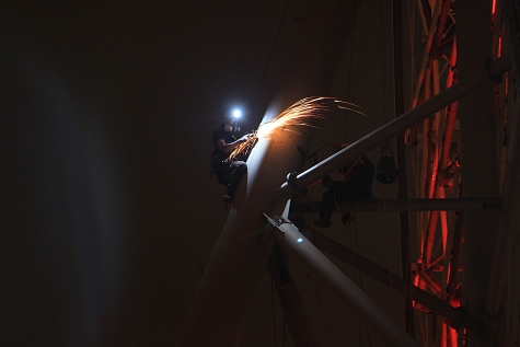 鋼構結構除鏽、浪板修繕