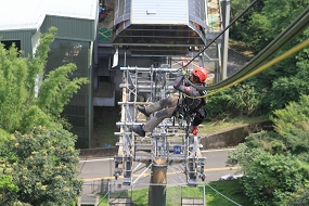 纜車塔柱、纜索維護