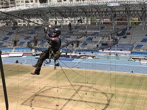 各類展演、舞台之高空協助