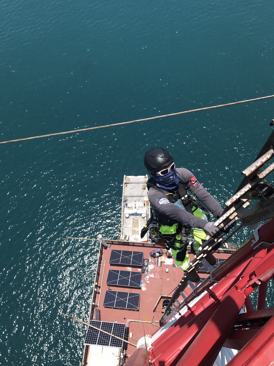 海上測風塔儀器安裝