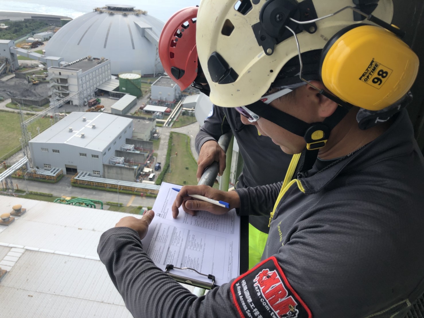 【花蓮】和平電廠浪板搶修工程