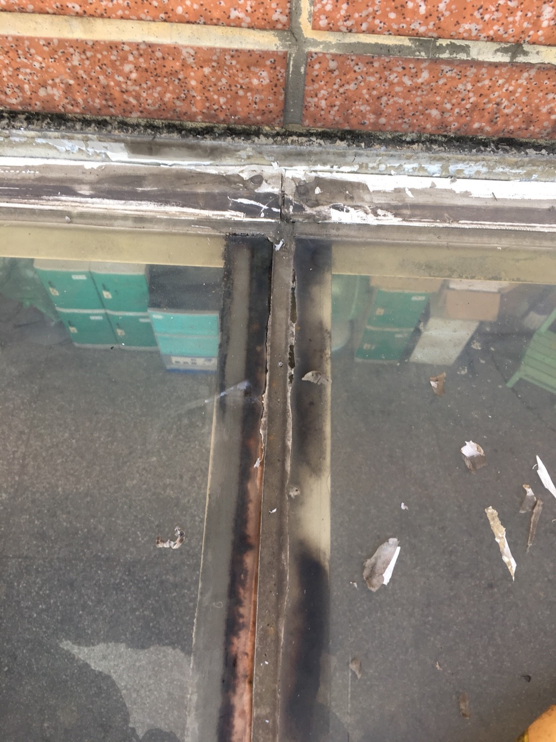【桃園】大竹國小天溝清洗及雨遮防漏
