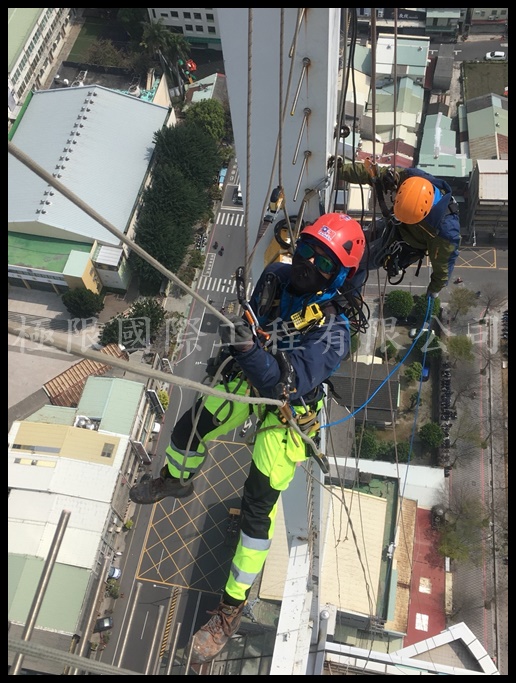 【台南】富邦金融大樓避雷針更新工程