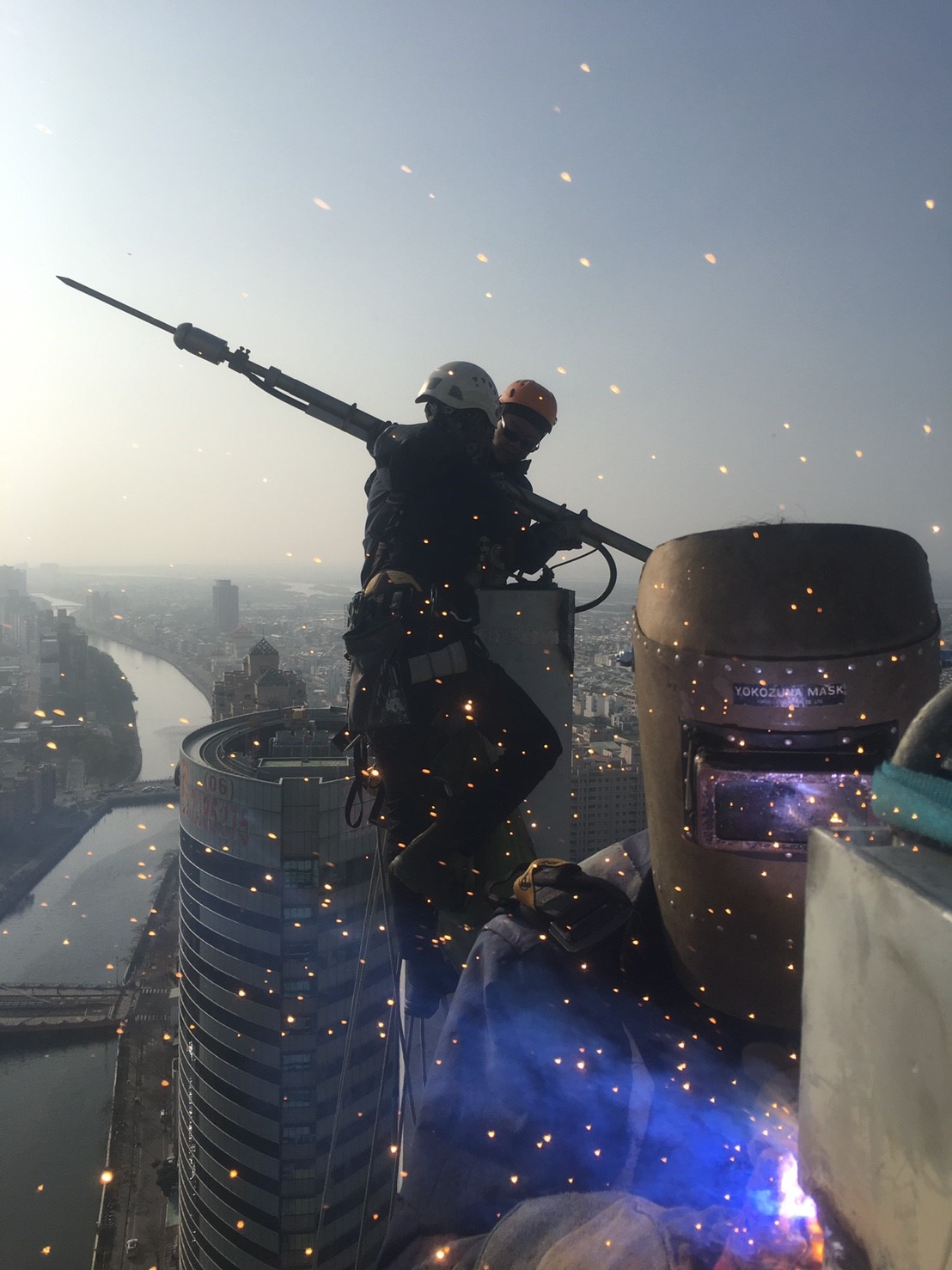 高樓避雷針、航障燈安裝