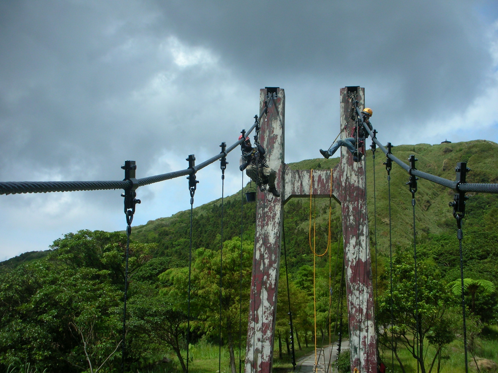 橋樑、吊橋檢修
