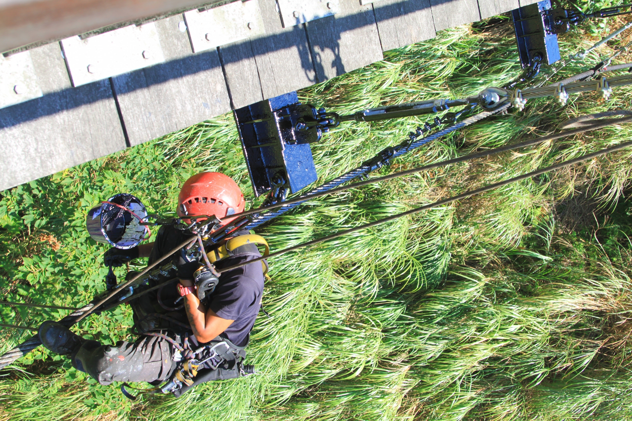橋樑、吊橋檢修