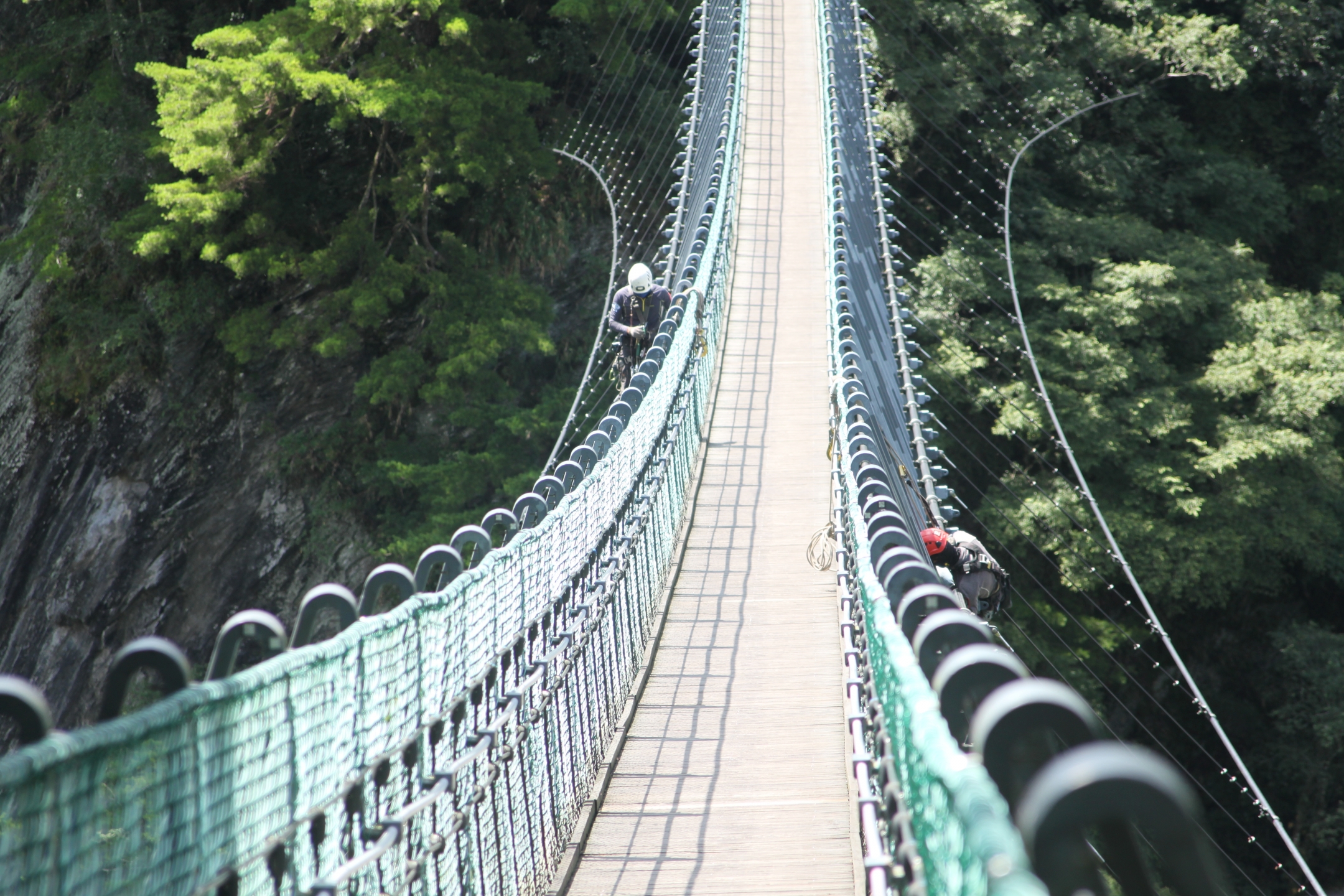 橋樑、吊橋檢修
