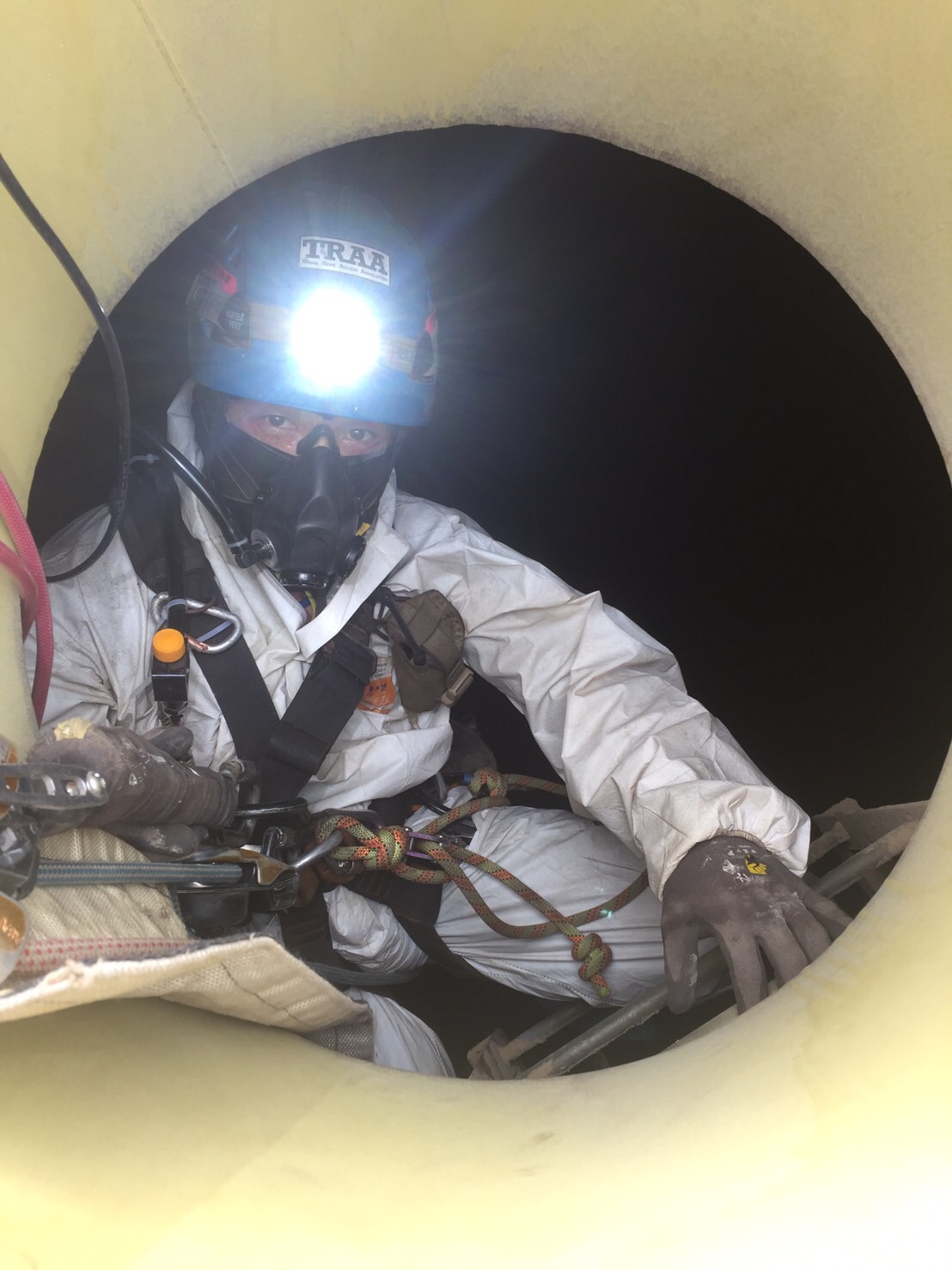 大型桶槽、局限空間作業