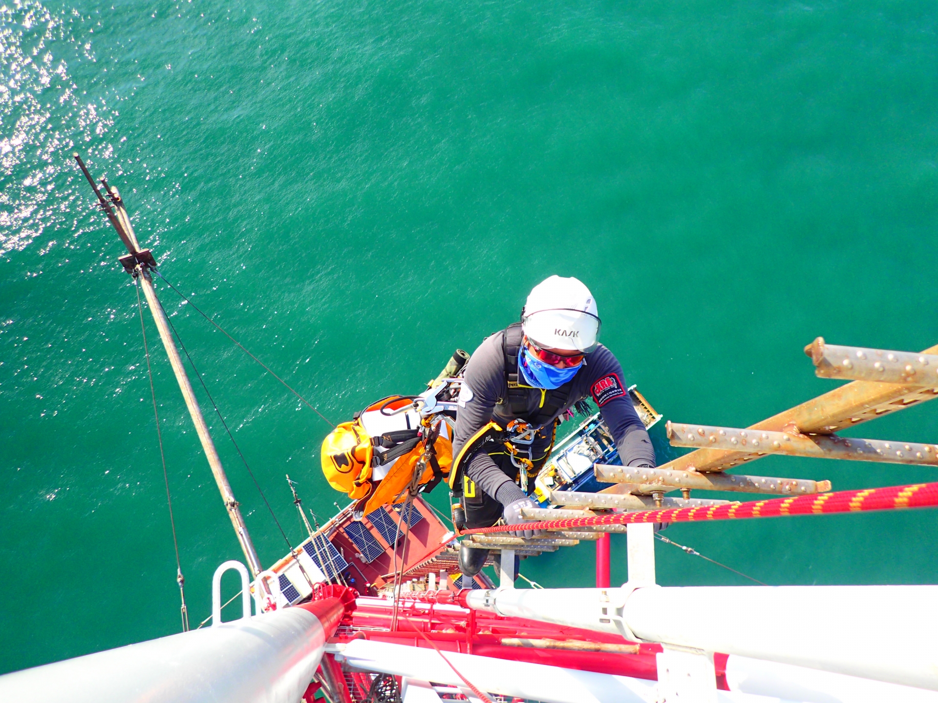 海上測風塔儀器安裝