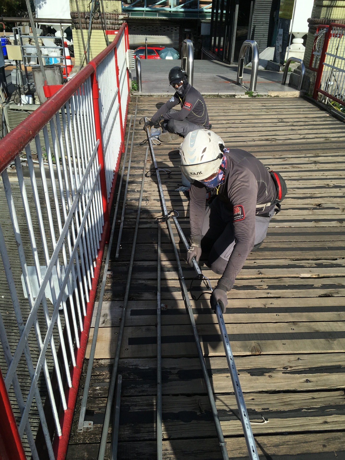 新北市碧潭吊橋燈飾光源安裝