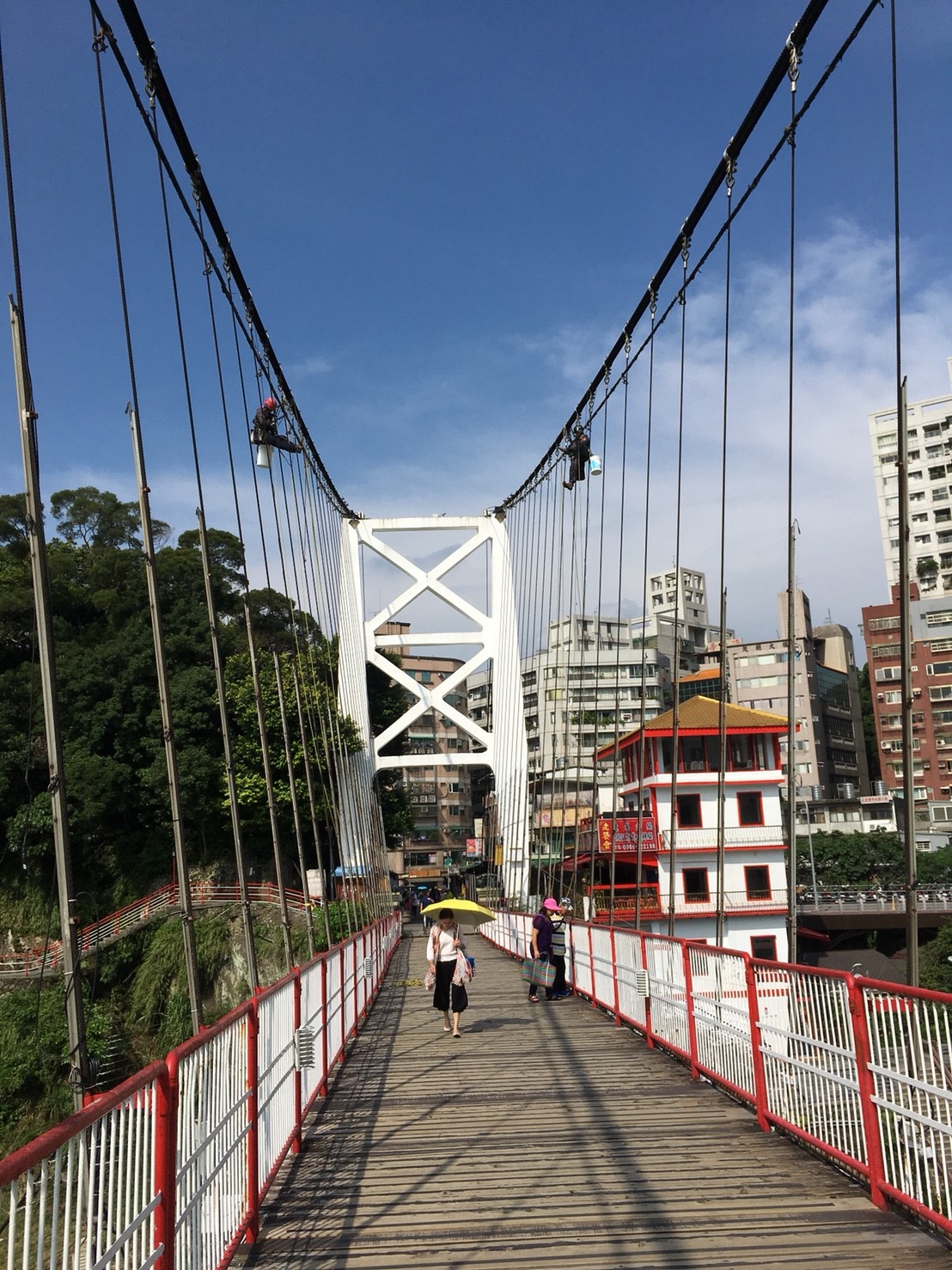 新北市碧潭吊橋燈飾光源安裝