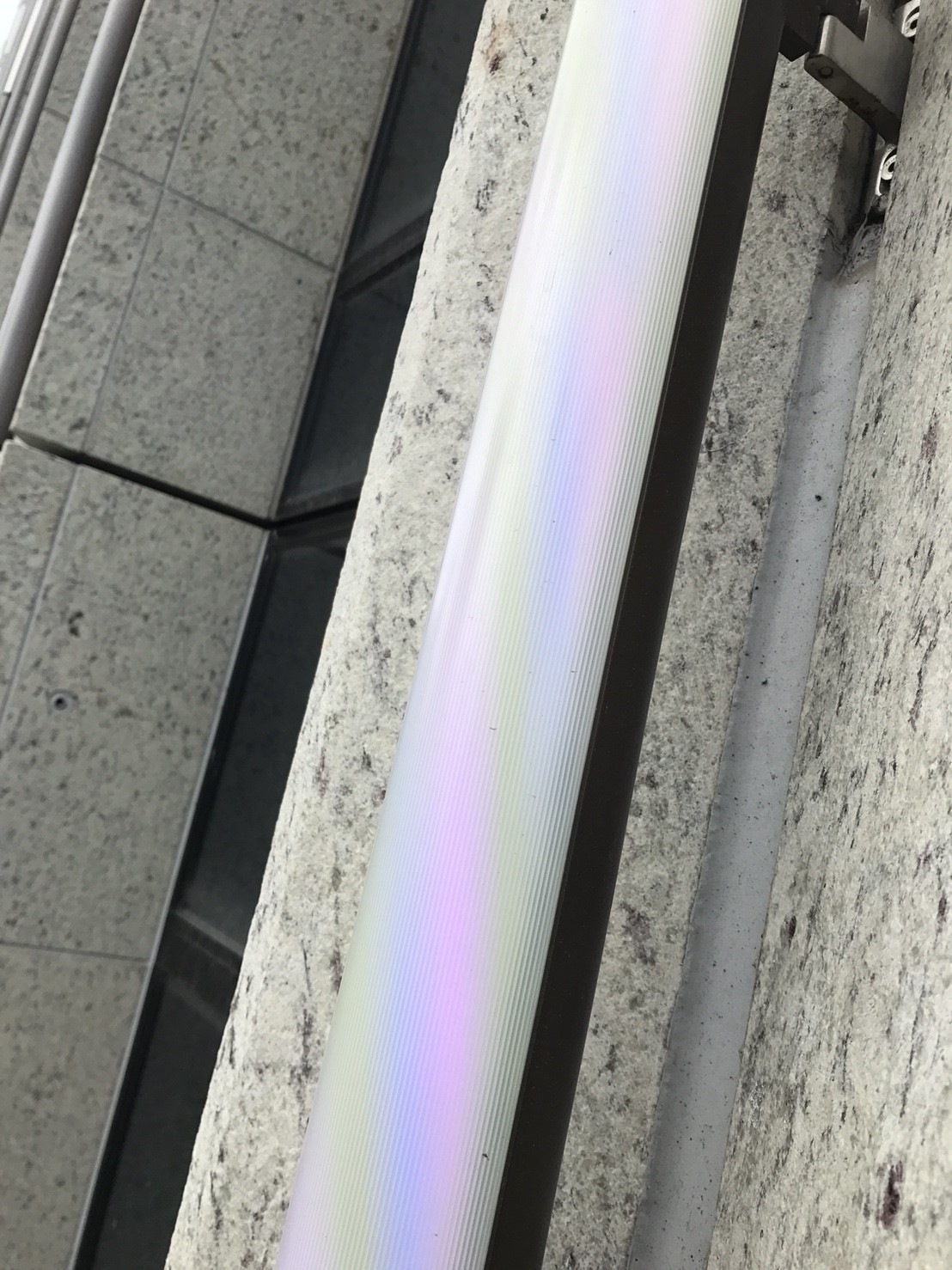 台中市政北七路大樓外牆LED燈更新