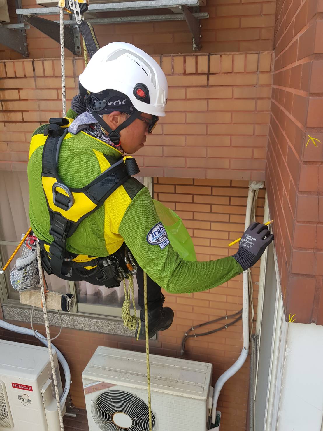 台中市美麗人生大樓磁磚檢測