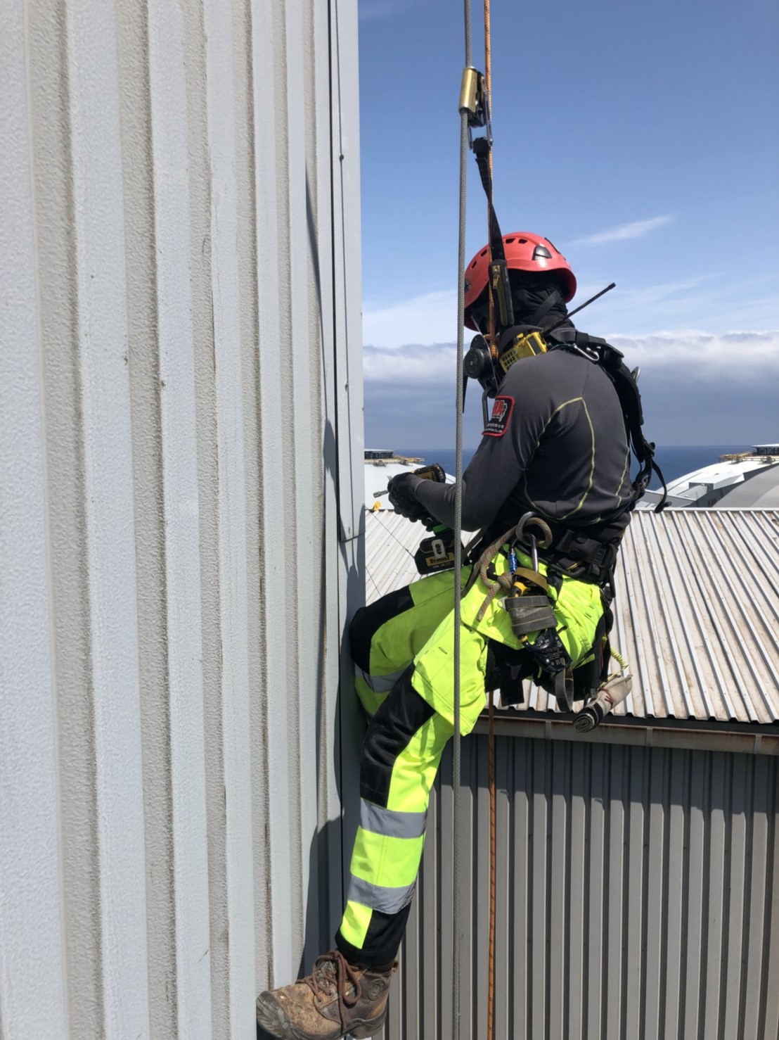 花蓮和平電廠浪板搶修工程