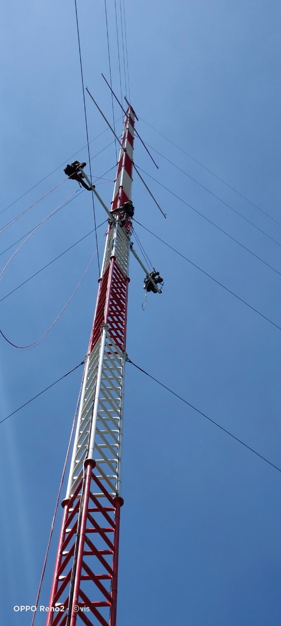 雲林陸上測風塔風速計更新