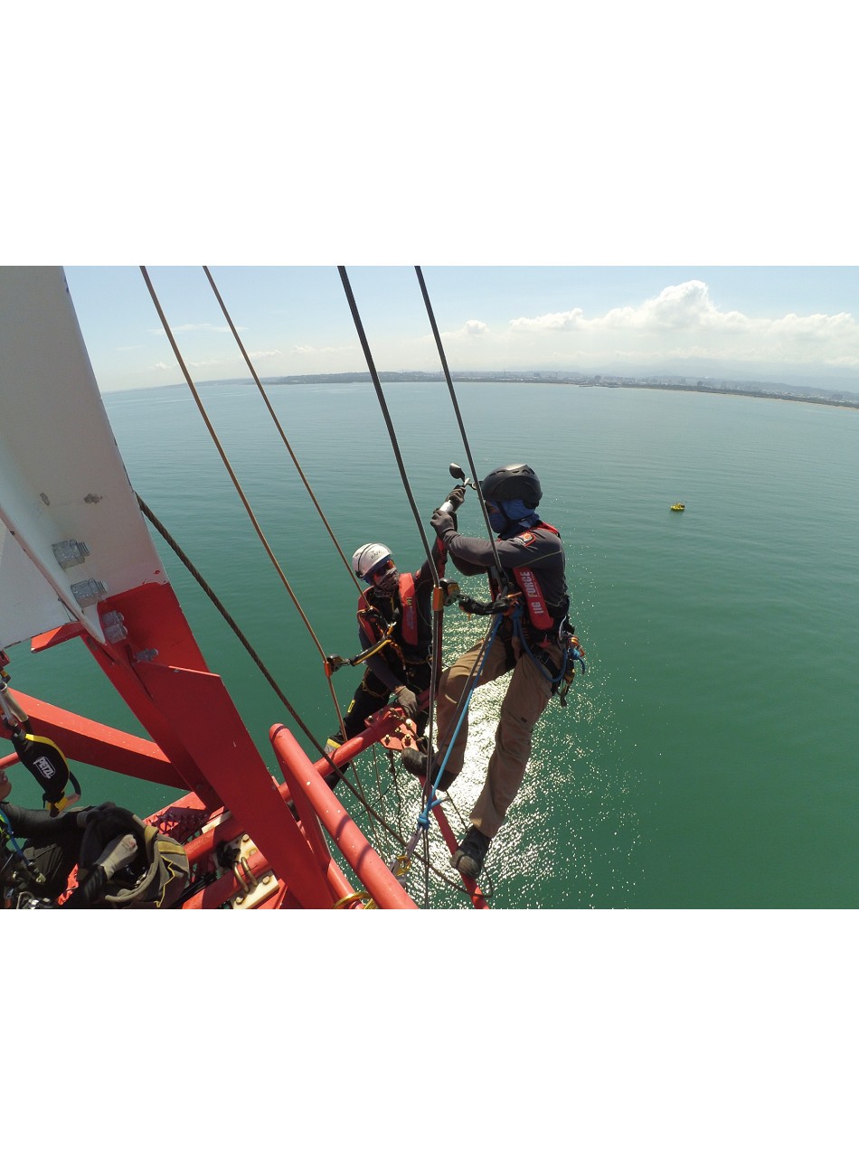 Offshore Met Mast Tower Devices Installation