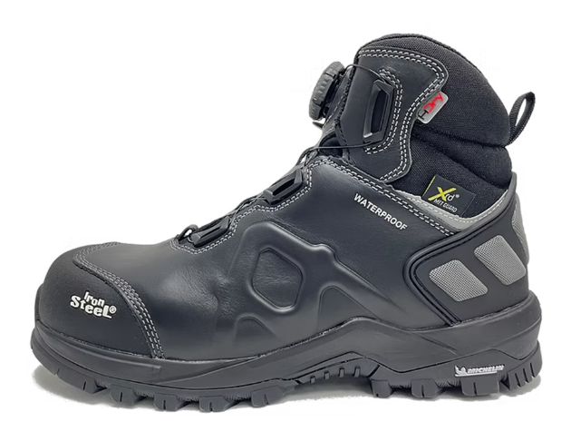 獵鷹靴  MICHELIN防水BOA快旋鈕絕緣腳背防護安全鞋 4